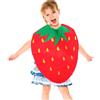 PRETYZOOM Costume da Fragola per Design Creativo e Materiale Non Tessuto, Facile da Indossare e Flessibile per Feste e Cosplay