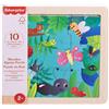 Fisher-Price Giocattolo per Neonati Puzzle Amici della Giungla di Legno per bambini dai 2 anni in poi
