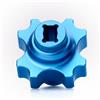Caruner Alluminio differenziale Locker Diff Lock RC parti di ricambio per Tamiya 1/10 TT02 TT02B TT02T TT02D RC auto, blu