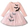 Generico Vestito Halloween Bambina 2 Anni Vestito Strega Costumi Halloween Vestiti Travestimento Pipistrello Costume Halloween Neonato Zucca Zombie Scheletro Cosplay Battesimo Abbigliamento Halloween Bambina