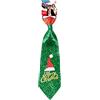 W WIDMANN MILANO Party Fashion Widmann 04165 - Cravatta Merry Christmas, con glitter, taglia unica, con elastico, accessori per Natale, carnevale, festa a tema, sacra serata