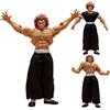 Jilijia, statua di action figure dell'anime BAKI - 18 cm, Hanma Yujiro in posa da combattimento, articolazioni mobili, modello di personaggio con accessori, decorazione da tavolo, regalo