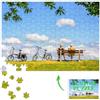 LANZOL Puzzle personalizzato con foto personalizzata, 200 pezzi, animali domestici, ritratti, paesaggi, idee regalo per familiari, amici e persone care (verticale, 35 x 25 cm)