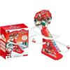 Generico Babbo Natale Elettrico Arrampicante | Giocattolo Da Corsa Natalizio,Gioco Divertente di Pista per Corse di Babbo Natale con Luce LED e Musica - per Ragazzi Ragazze Bambini Amici delle Feste