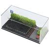 Chosertory Vetrina Espositiva per Veicoli in 1/64, Diorama di Parcheggio per Auto in Lega E Personaggi, Arbusto di Fiori Verdi