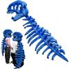 Generic Costume scheletro dinosauro peluche Silly Dino bambini e adulti Halloween cosplay
