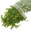 Hellery 33 ML Accessori per Scene Foglia Erba Ciuffi di Sabbia Diorama Micro Paesaggio Materiale da Costruzione Foglia in Miniatura Modello Statico per Ornamenti - Si Verde