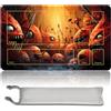 MPLR BOARD GAME Gioco da Tavolo MTG, Tappetino da Gioco Con Zona + Sacchetto Impermeabile 0, Bordi Smussati, Superficie in Gomma Liscia, PlayMat per Carte da Collezione e Accessori