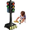 Genérico Giocattolo Modello di Luce del Freno: Segnale di Semaforo, Indicatore di Sicurezza per Attraversamento Pedonale con E Suoni | Playset Educativo per Bambini, Bambini, Compleanno