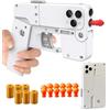 LINGHGD Giocattolo Pieghevole Della Pistola A Proiettile Morbido A Forma Di Telefono Cellulare, Giocattolo Antistress Deformabile Creativo Giocattolo Multifunzionale, Giochi Divertenti All'Aperto