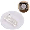 KONTONTY 6 Set Mini Forchette Cucchiai Stoviglie Miniatura Bambini Posate Miniatura Casa Giocattoli Ruolo