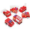 Toddmomy 6 Auto Giocattolo a Trazione Inerziale Design Divertente e Resistente Mini Auto in Plastica Rossa Regalo per Bambini e Bambine per Bambini e Bambine Bambini e Bambine