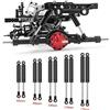 ZuoLan 4 ammortizzatori RC 100 mm - Molla interna per 1/10 RC Crawler auto Axial SCX10 D90 TRX4 Wraith