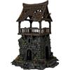 Tims Plum Torre di guardia rovinata - kit di rovine di pietra medievale grigia (fai da te) per dungeon e dragon, pathfinder e wargaming