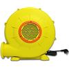 Froadp 350W Ventilatore di Aria del Castello Gonfiabile Pompa d'Aria Elettrica 220-240V Bassa Rumorosità Soffiatore Portatile con Impugnatura e Punta a Terra per Giochi Gonfiabili (Giallo+Arancione)