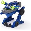 Dickie Toys Dickie - veicolo Police Trooper cm 12, 203792000ONL, + 3 anni, trasformabile, in scala 1:64