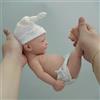 MYREBABY - Bambola in silicone per tutto il corpo con microprematuro da 30,5 cm per bambini, John Lifelike Reborn Doll Surprice per bambini, giocattolo antistress