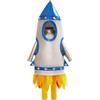 Generic Costume da Razzo per Bambini, 3Pc Abbigliamento Da Razzo, Divertente Vestito da Cosplay per Feste a Tema Festival Spettacolo per bambini Costume Carnevale Bambino