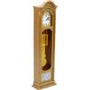 gifyym Orologio a pendolo in miniatura, 1:12, vintage, realistico, con pendolo funzionante, mobili vittoriani per casa delle bambole e modello da collezione per collezionisti, decorazione per casa