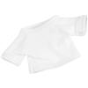 BESTonZON Vestiti per Bambole e Orsacchiotti Bianco Maglietta a Maniche Corte, Dimensioni 13x30 Cm, per Bambole da 35 Cm, per Feste e Premi