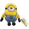 Play by Play Minions - Figure e peluche da 20 cm, 30 cm e 50 cm: Bob, Otto, Kevin, Stuart e Dave - Diverse edizioni e dimensioni a scelta (Stuart 20 cm)