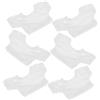 Milisten Magliette da Orso Bianche per Peluche 13 Cm, Vestiti per Bambole Mini Morbidi e Artigianali, Accessori Fai da Te per Orsacchiotti, Set da 6 Pezzi per Abbigliamento e Giochi