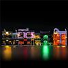 GEAMENT Set di Luci LED Compatibile Con LEGO Harry Potter Winkelgasse (Diagon Alley) - Kit Di Illuminazione per 75978 Modello da Costruire (Modello di mattoncini non incluso)