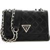GUESS Giully Mini 2 Compartment Convertible Flap XS Black