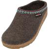 HAFLINGER GRIZZLY FRANZL 711001 BRAUNMELIERT CIABATTA UNISEX (numeric_43)