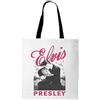Elvis Presley ON STAGE TOTE BAG, BIANCO