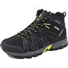 Lumberjack Shell, Stivaletti Bassi con Lacci Uomo, Black, 46 EU