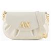 Armani Exchange Pochette Paige Mini Donna Nero, Sale marino, Taglia unica