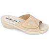 Valleverde Sandali Donna 25304 in Camoscio Beige Modello Casual. Una Calzatura Comoda Adatta per Tutte Le Occasioni. Primavera-Estate 2023. EU 39