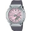 Casio G-shock - Orologio Uomo Al Quarzo Sportivo Cinturino In Silicone Grigio Cassa In Resina Quadrante Analogico-digitale Rosa - GM-S2110-4AER