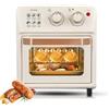 Generic Forno Friggitrice ad Aria Smart, Forno Elettrico Compatto Multifunzionale da 14L con Finestra Visibile, per Cottura, Arrostire, Friggere, Cucina white