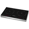 GastroHero Piano cottura a doppio induzione ECO - Orizzontale - 1,8 kW & 1,7 kW