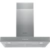 Indesit IHBS 6.5 LM X cappa aspirante 432 m³/h Cappa aspirante a parete Acciaio inossidabile D