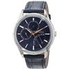 Festina Orologio Uomo Analogico in Pelle Blu - Movimento al Quarzo - Vetro Minerale ad Alta Resistenza - Elegante - Multifunzione F16974/2 Special Prices