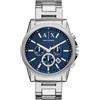 Armani Exchange Orologio Analogico al Quarzo Uomo con Cinturino in Acciaio Inossidabile AX2509