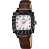 Festina Orologio Donna Analogico Cinturino in Pelle Marrone - Quarzo - Vetro minerale alta resistenza - Impermeabile 5 ATM - Elegante, classico e vintage - Special Prices F16651/7