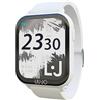 LIU JO Time SWLJ062 - Smartwatch da donna in silicone, 44 x 38 mm, colore: Bianco