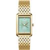 Rosefield Orologio da donna con bracciale in acciaio inossidabile color smeraldo Heirloom 30.6 mm