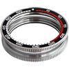for Vostok watches Lunetta in acciaio inox per tutti gli orologi Vostok con inserto in alluminio!, Rally