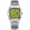 Sea Gull SEA-GULL Seagull Orologio Meccanico Automatico TV Design 36mm 50M Impermeabile Orologio Da Polso Degli Uomini Donne Orologio di Lusso Reloj Hombre Nuovo 1051A/B, Verde oliva, Bracciale