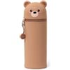 Legami Kawaii - Astuccio 2 in 1 in Morbido Silicone, Teddy Bear