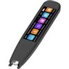 Cuifati Penna Scanner per Lettura Offline WiFi, Traduttore 12 Lingue, 131 Traduzioni Vocali, Registrazione HD 2MP e Display IPS 3,7 per Viaggi, Studio e Affari