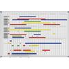 MAUL | Lavagna per planning mensile/annuale MAULstandard | set di accessori incluso | largh x alt 900 x 600 mm