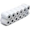 Generico Rotoli Carta Termica per POS Bancomat, 57x20 MM con Foro 12, Rotolini per Ricevute, 10 Pezzi