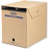 Elba 83525 - Porta archivio sospeso tric system, formato maxi per archivi con targhette, 6 pezzi, marrone naturale