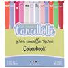 Colourbook Cancellotte - Set 12 Penne Gel Cancellabili Ricaricabili, Gomma a semisfera, Diametro Punta 0,7 mm (Colour Mix 4)